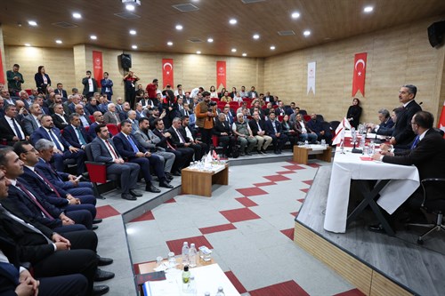 Şırnak Öğretmenevinde Düzenlenen Üretim Planlaması ve Yeni Destekleme Modeli Batman-Şırnak-Siirt İlleri Toplantısı