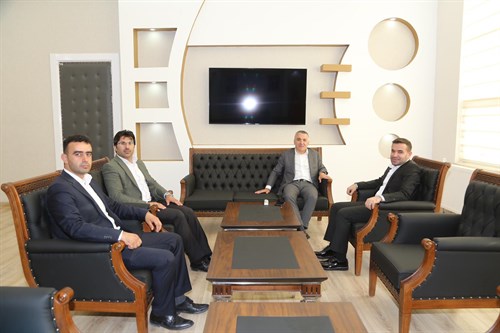 Hayrat Yardım Genel Başkan Yardımcısı Osman Çalım, Valimiz Sayın Osman Bilgin'i Ziyaret Etti