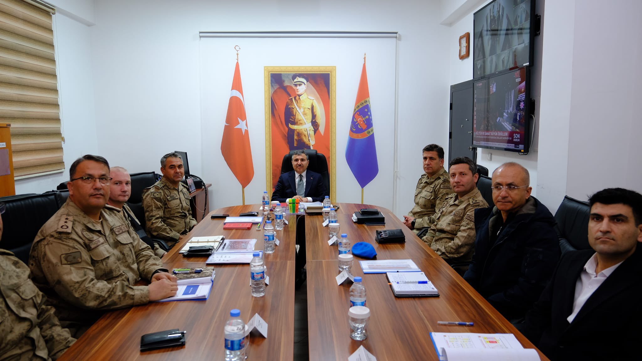 Valimiz Sayın Cevdet Atay İl Jandarma Komutanlığı Çalışmaları Hakkında