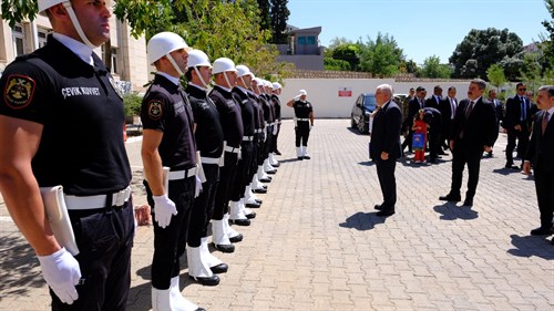 Milli Savunma Bakanımız Sayın Yaşar Güler ve Genel Kurmay Başkanımız Orgeneral Metin Gürak, Valimiz Sayın Cevdet Atay’a nezaket ziyaretinde bulundu